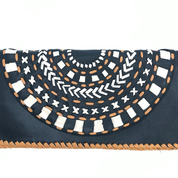 Leather Woman's Wallet Black